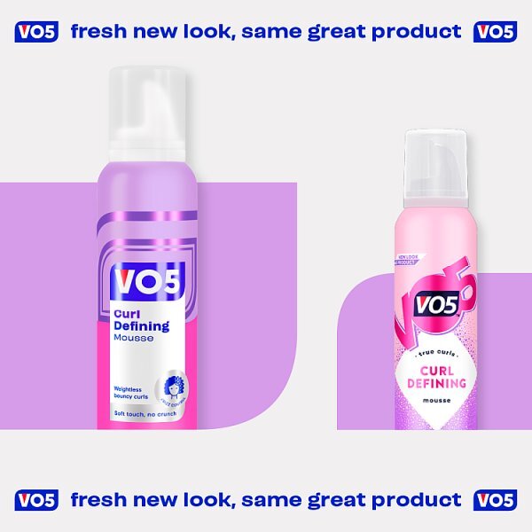 VO5 Curl Defining Hair Mousse 200ml