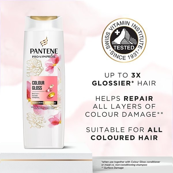 Pantene Pro-V Miracles Colour Gloss Shampoo 400ml