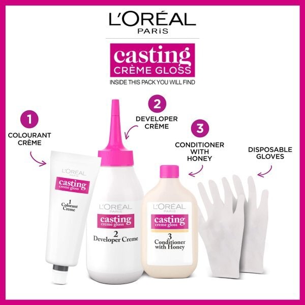 Casting Crème Gloss 680 Choco Mocca Brown Semi Perm Hair Dye