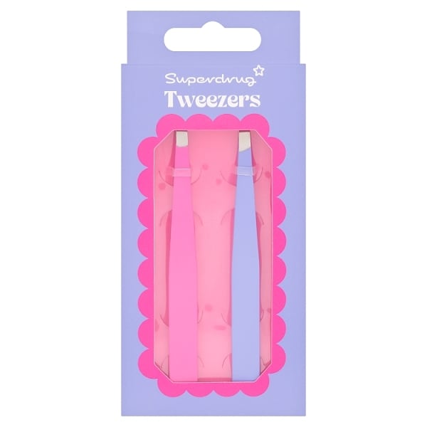 Superdrug Tweezers 2 Pack