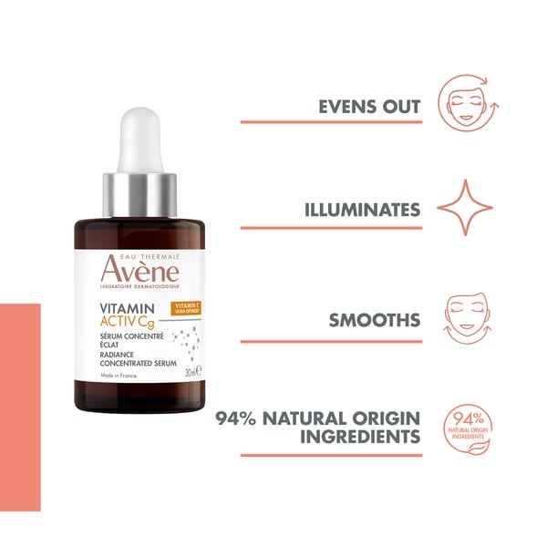 Avène Vitamin Activ Cg Radiance Concentrated Serum 30Ml