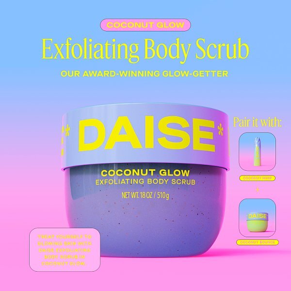 Daise Body Scrub Coconut 510 G