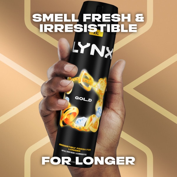 Lynx Gold Aerosol Body Spray 250 ml