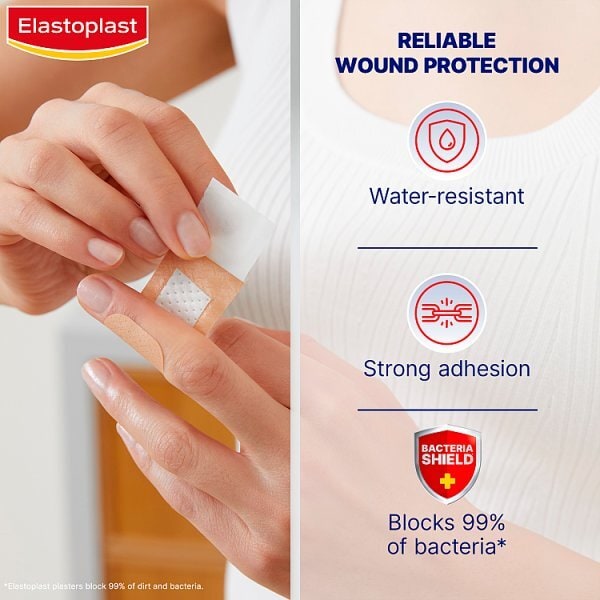 Elastoplast All-Purpose Water & Dirt Resistant, 20 Plasters