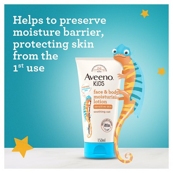 Aveeno Kids Face & Body Moisturising Lotion 150ml