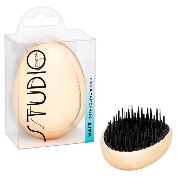 Superdrug Detangling Brush Metallic  Gold
