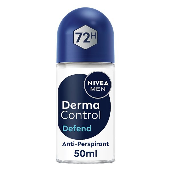 NIVEA MEN Derma Extra Comfort 72h Deodorant Roll On 50ml