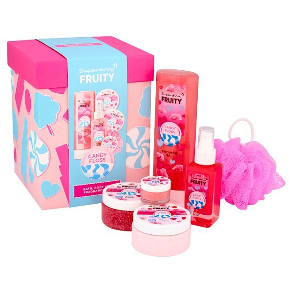 Superdrug Fruity Candyfloss Body Care & Fragrance Gift Collection