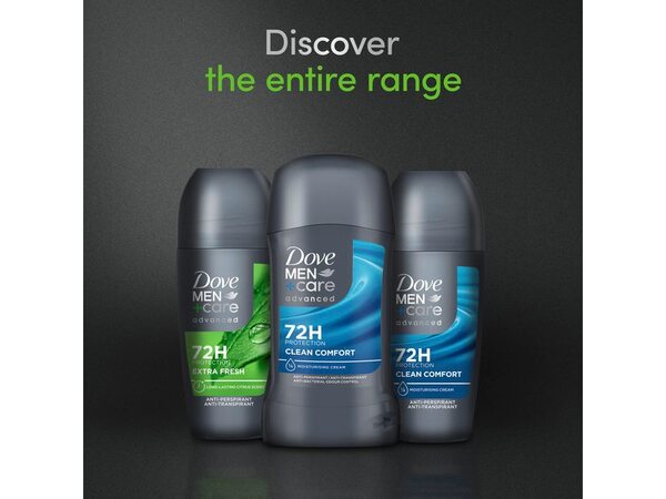 Dove Men+Care Advanced Extra Fresh Anti-Perspirant Roll On 50 ml