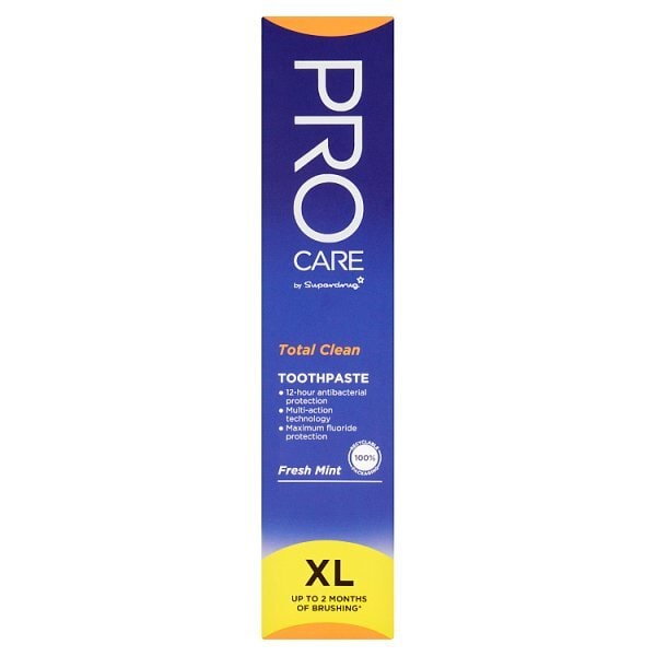 Superdrug ProCare Total Clean Toothpaste 125ml