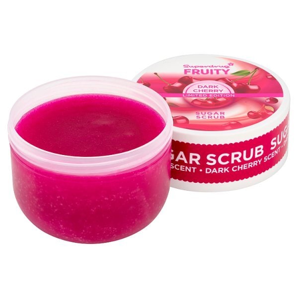Fruity Dark Cherry Sugar Scrub 360g Winter Limited Edition