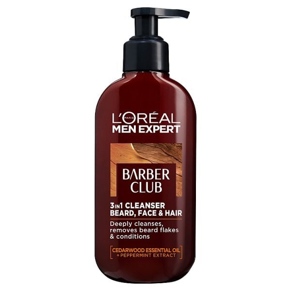 L'Oreal Paris Men Expert Barber Club Beard Face Wash 200ml