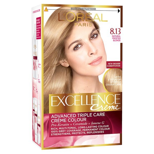 L'Oreal Excellence Crème Frosted Blonde 813