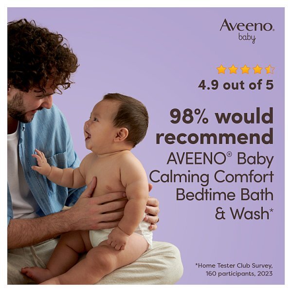 Aveeno Baby Calming Comfort Bedtime Bath & Wash 250Ml