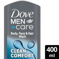 Dove men+care Hydrating clean comfort Hair, Body & Face Wash