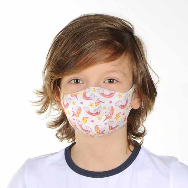 DNRprice Kids Fabric Face Covering Unicorn