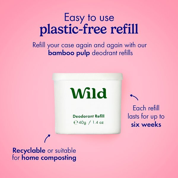 Wild Cotton & Sea Salt Sensitive Deodorant Refill 40g