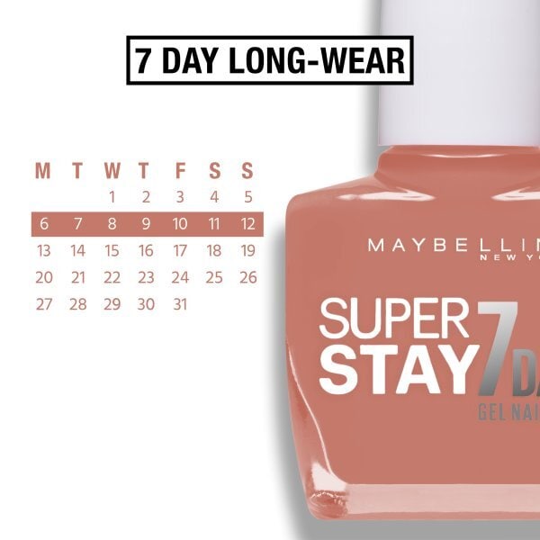 Maybelline Forever Strong Gel 130 Rose Poudre Nail Polish