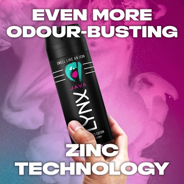 Lynx Java Aerosol Body Spray 150 ml