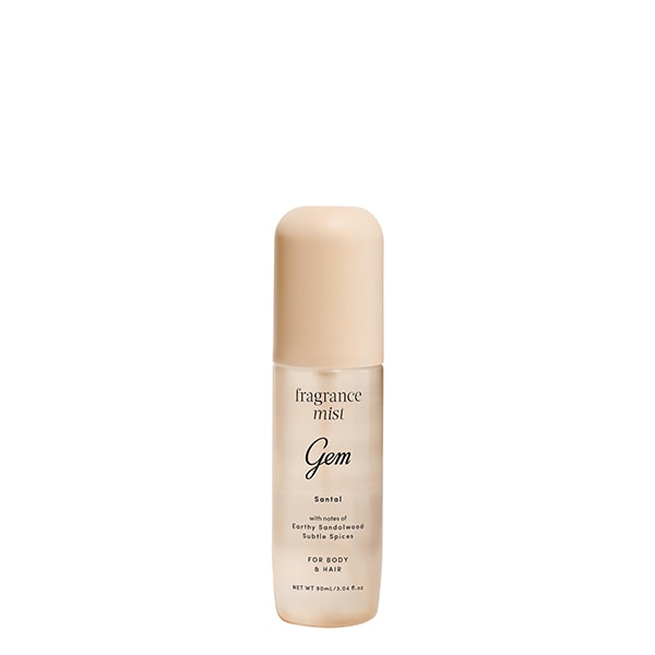 Gem Fragrance Mist For Body & Hair: Santal 90ml