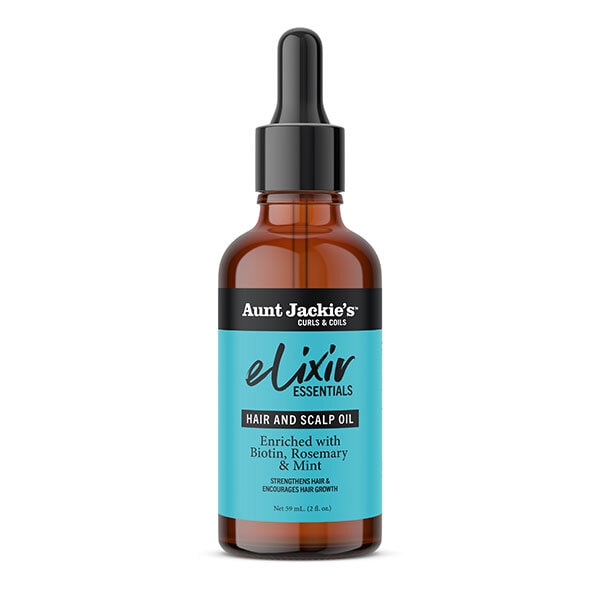 Aunt Jackie's Biotin, Rosemary & Mint Elixir Hair & Scalp oil 59ml