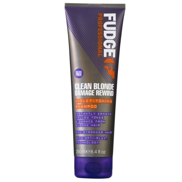 Fudge Professional Clean Blonde Damage Rewind Shampoo 250Ml