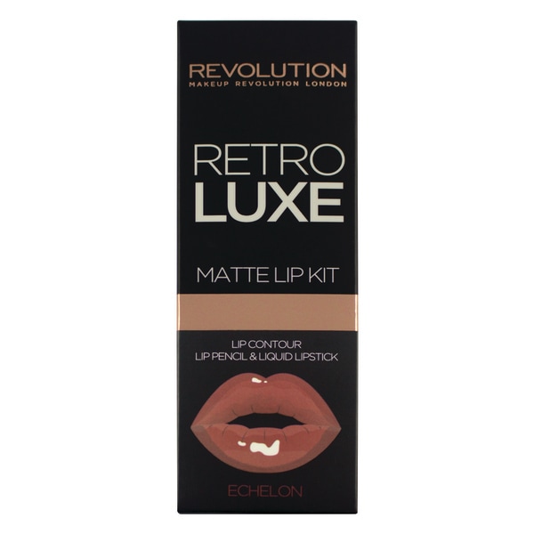 Revolution Retro Luxe Lip Kits Matte Echelon