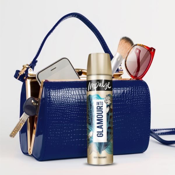 DNR Impulse Body Spray Deodorant Into Glamour 75ml