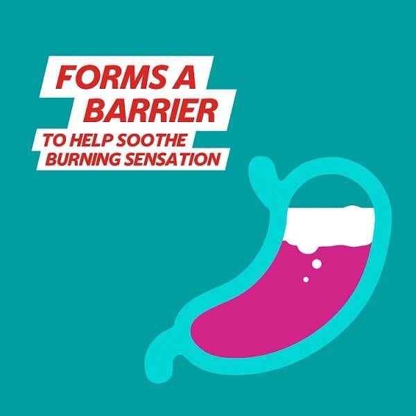 DNR Gaviscon Double Action Aniseed Flavour 600Ml