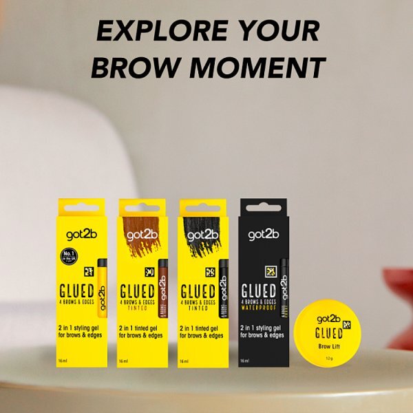 got2b Glued Brows & Edges Tint Dark Brown 16ml