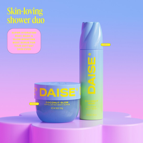 Daise Body Scrub Coconut 510 G