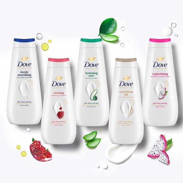 Dove Advanced Care Body Wash Nourishing Silk 600ml