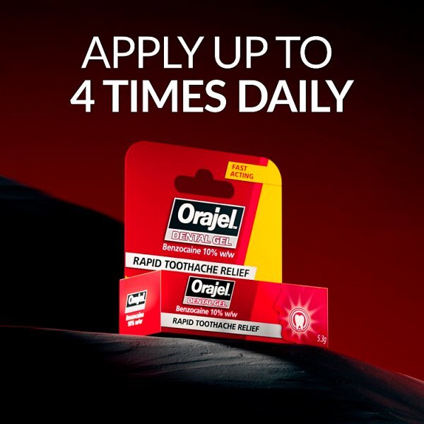 Orajel Dental Gel Toothache Relief 5.3g