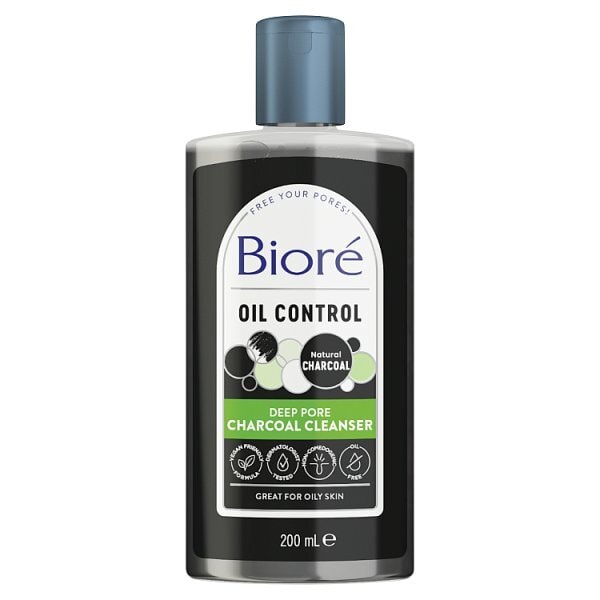 Biore Deep Pore Charcoal Cleanser 200ml