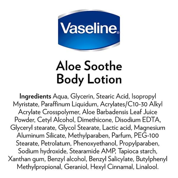 Vaseline Intensive Care Body Lotion Aloe Soothe 200ml