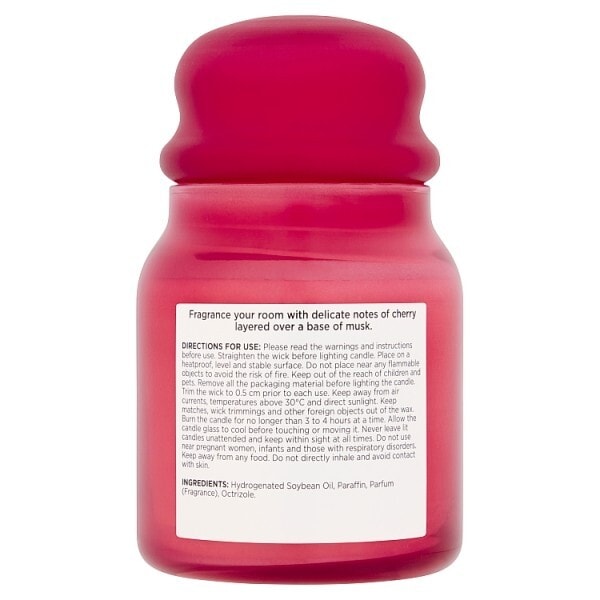 Superdrug Cherry Candle 195g