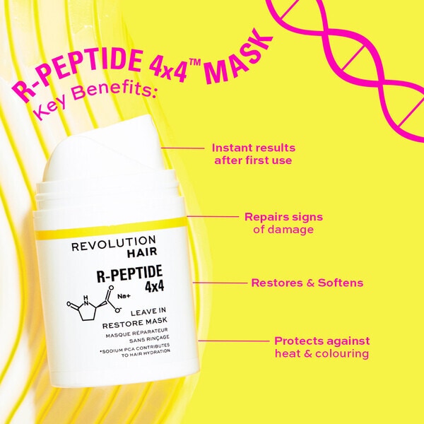 Revolution Haircare R-Peptide 4x4 Leave-In Repair Mask 50ml