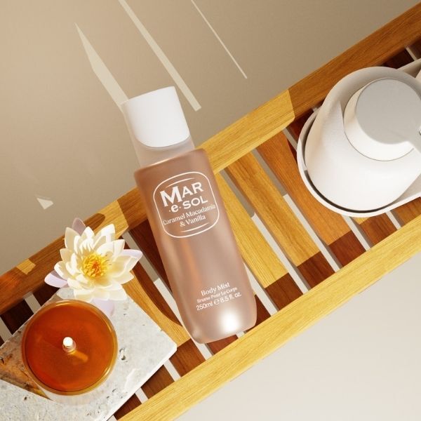 Mar E Sol Caramel Macadamia & Vanilla Body Mist 250Ml