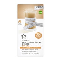 Superdrug Slenderplan Meal Replacement Shake Cafe Latte x10