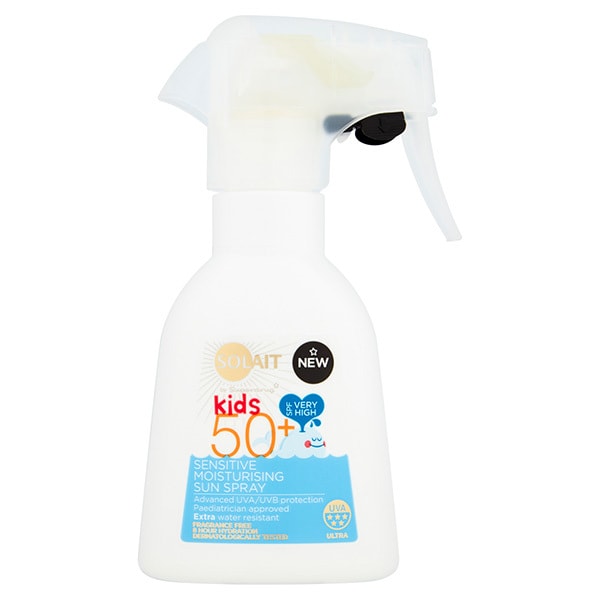 Solait Kids Sensitive Sun Lotion Spray SPF50+ 200ml