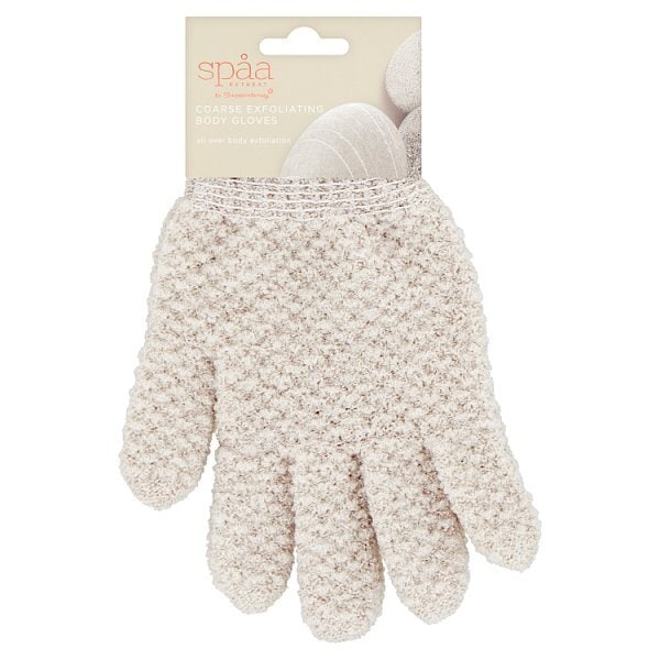 Superdrug Spaa Coarse Exfoliating Body Gloves