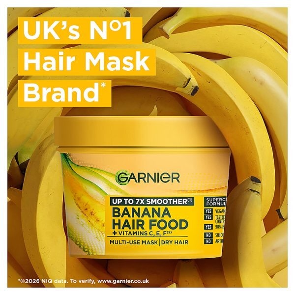 Garnier Ultimate Blends Hair Food Banana Hair Mask 390ml