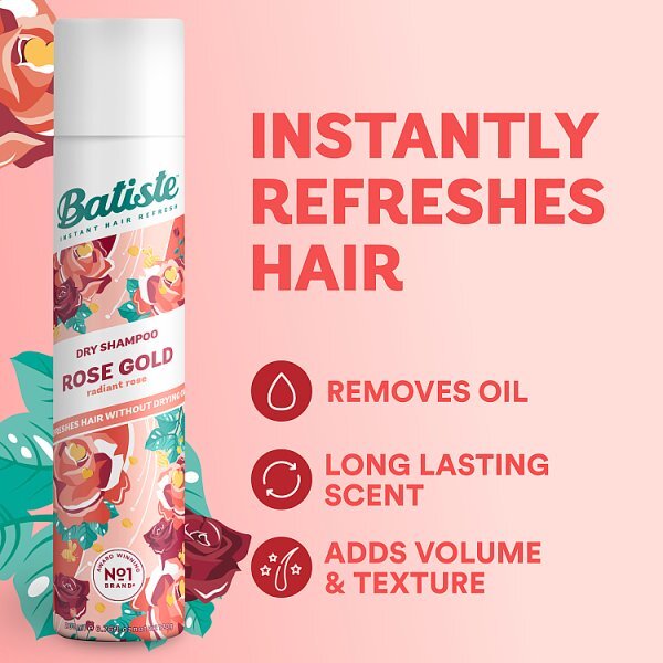 Batiste Dry Shampoo Rose Gold 200ml