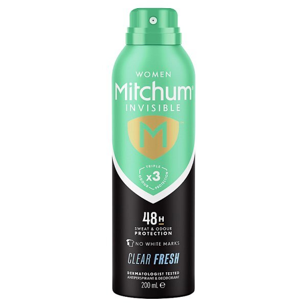 Mitchum Women Invisible Clear Fresh Aerosol 200ml