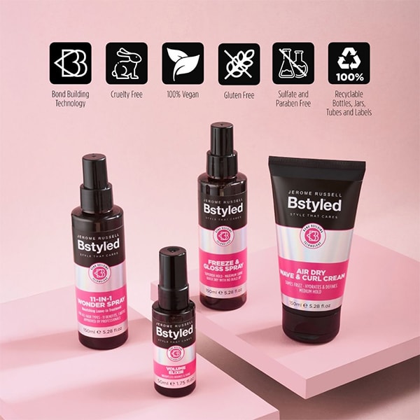 Jerome Russell Bstyled Freeze & Gloss Spray 150ml