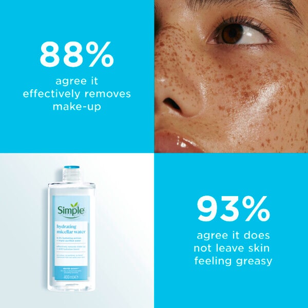 Simple Sensitive Skin Water Boost Micellar Cleansing Water