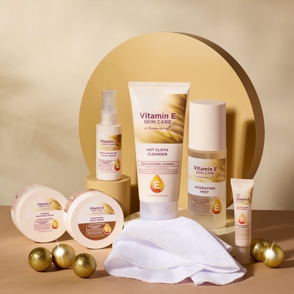 Vitamin E Complete Daily Skincare Set