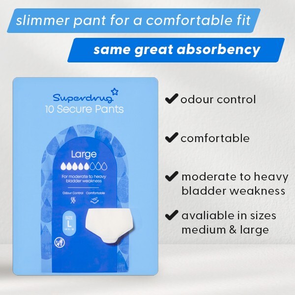 Superdrug Incontinence Pants Large x10
