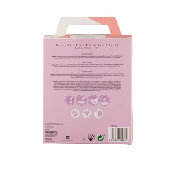 Sunday Rain Bubble Bath Trio Gift Set