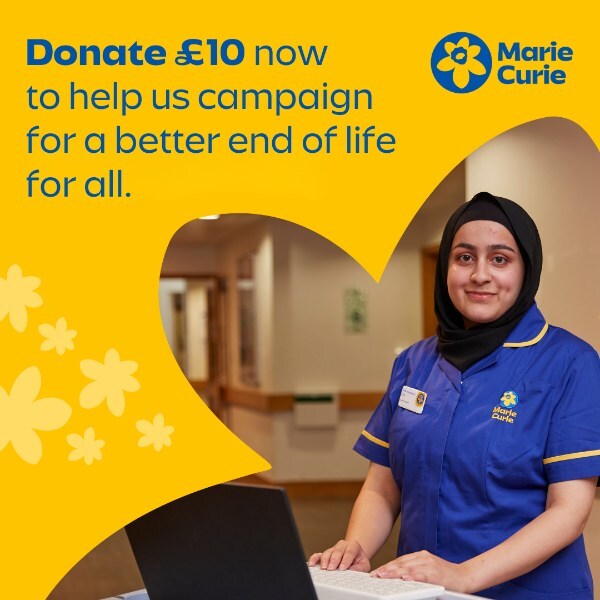 Marie Curie Web Donation £10